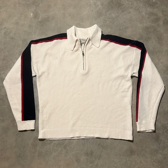 Urban Outfitters Chenille Half Zip Pullover - Picture 2 of 10